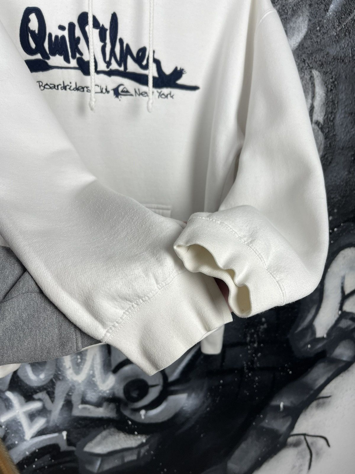Quiksilver × Vintage Y2K Quiksilver Boardrider New York Hoodie Size US L / EU 52-54 / 3 - 6 Thumbnail