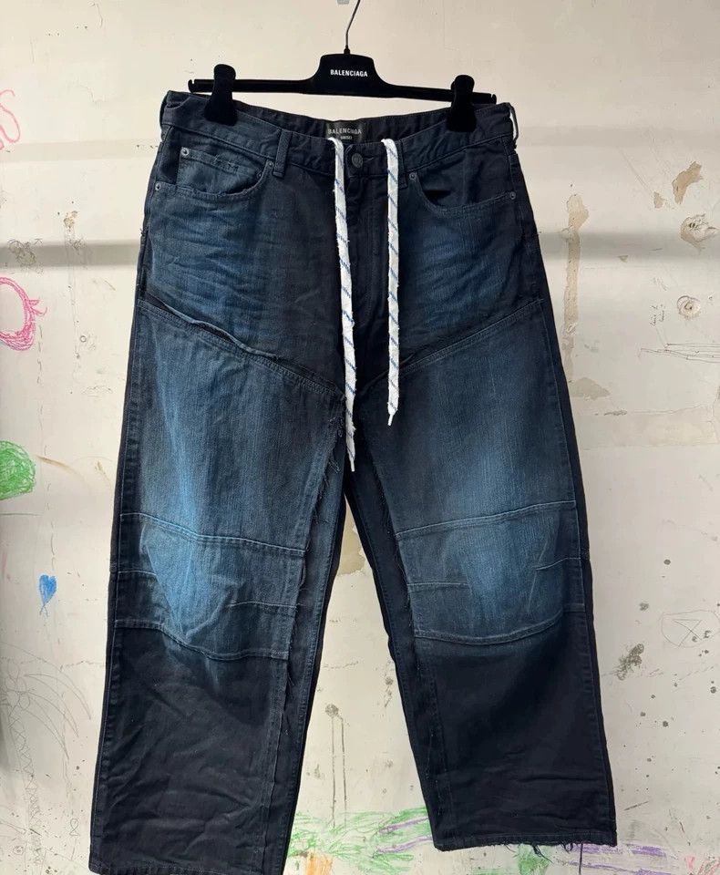 Balenciaga Balenciaga size S Pulling rope, washing, splicing and tie- Size US 27 - 1 Thumbnail
