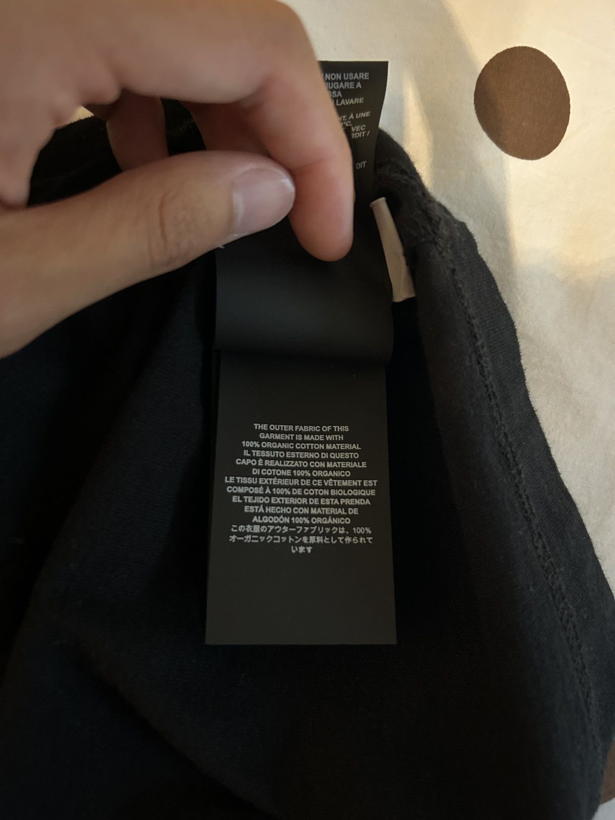 Palm Angels Palm Angels Black Broken Shark Tee Size US M / EU 48-50 / 2 - 7 Thumbnail