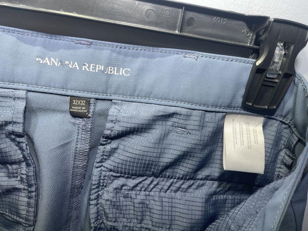 Banana Republic Banana Republic Mens Blue Chino Tech Pants Straight Sz 32x32 Size US 32 / EU 48 - 4 Thumbnail