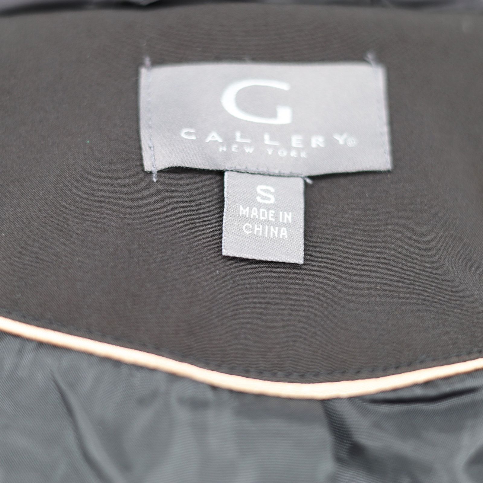 The Unbranded Brand Gallery Women Black Water Resistant Hooded Jacket Size S Size S / US 4 / IT 40 - 6 Thumbnail