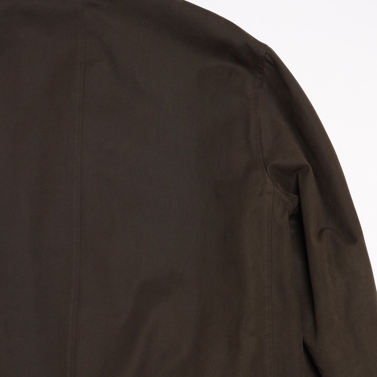 Ermenegildo Zegna Ermenegildo Zegna Reversible Wool Navy Cotton Brown Coat Size US M / EU 48-50 / 2 - 21 Thumbnail