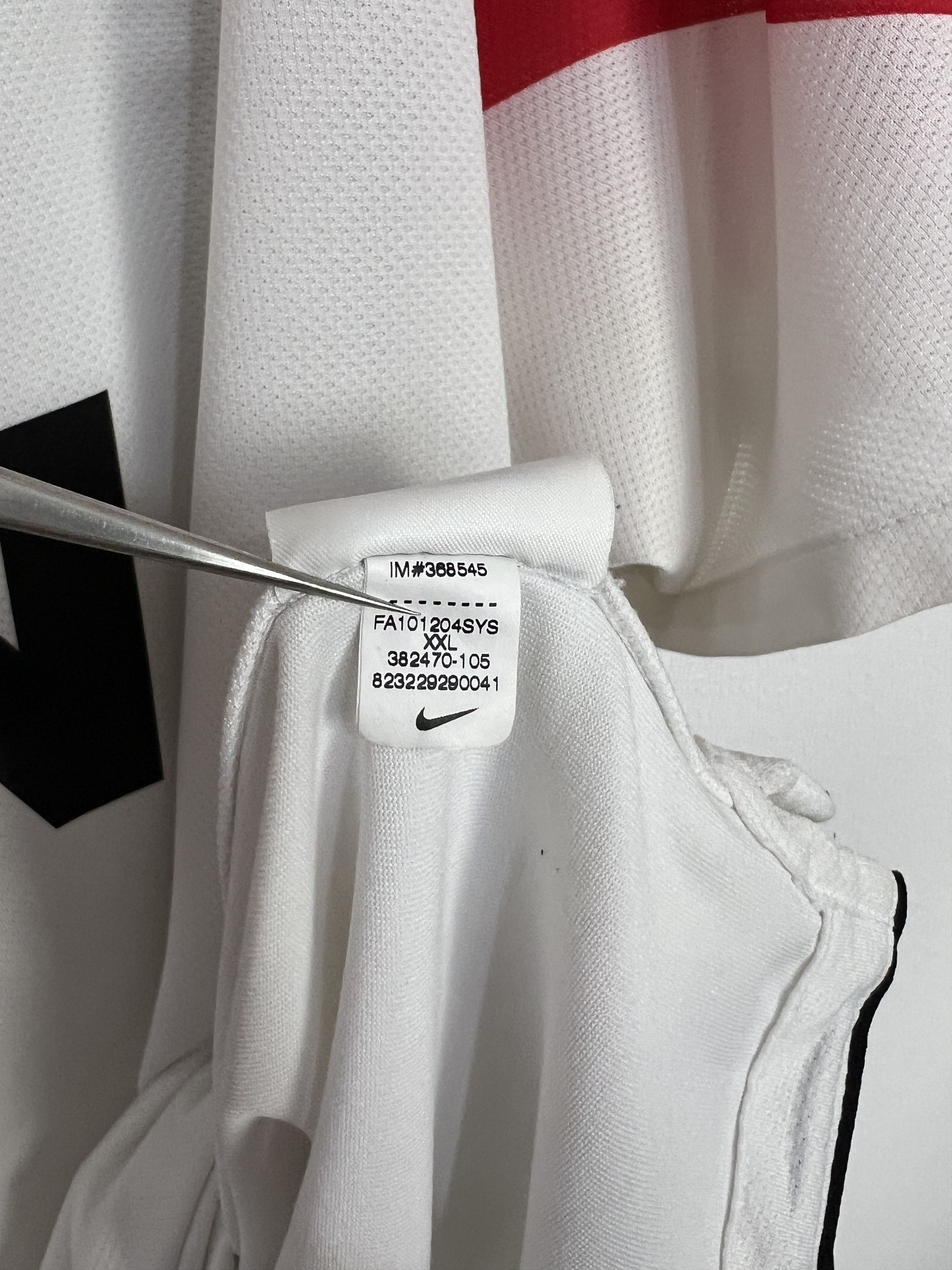 Nike Manchester United Away football shirt 2010 Soccer Nike Size US XXL / EU 58 / 5 - 11 Thumbnail