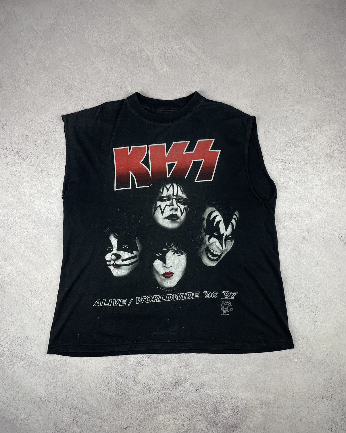 KISS Vintage KISS 96-97 Alive World Tour Black I GOT THE BEST Size US M / EU 48-50 / 2 - 1 Thumbnail