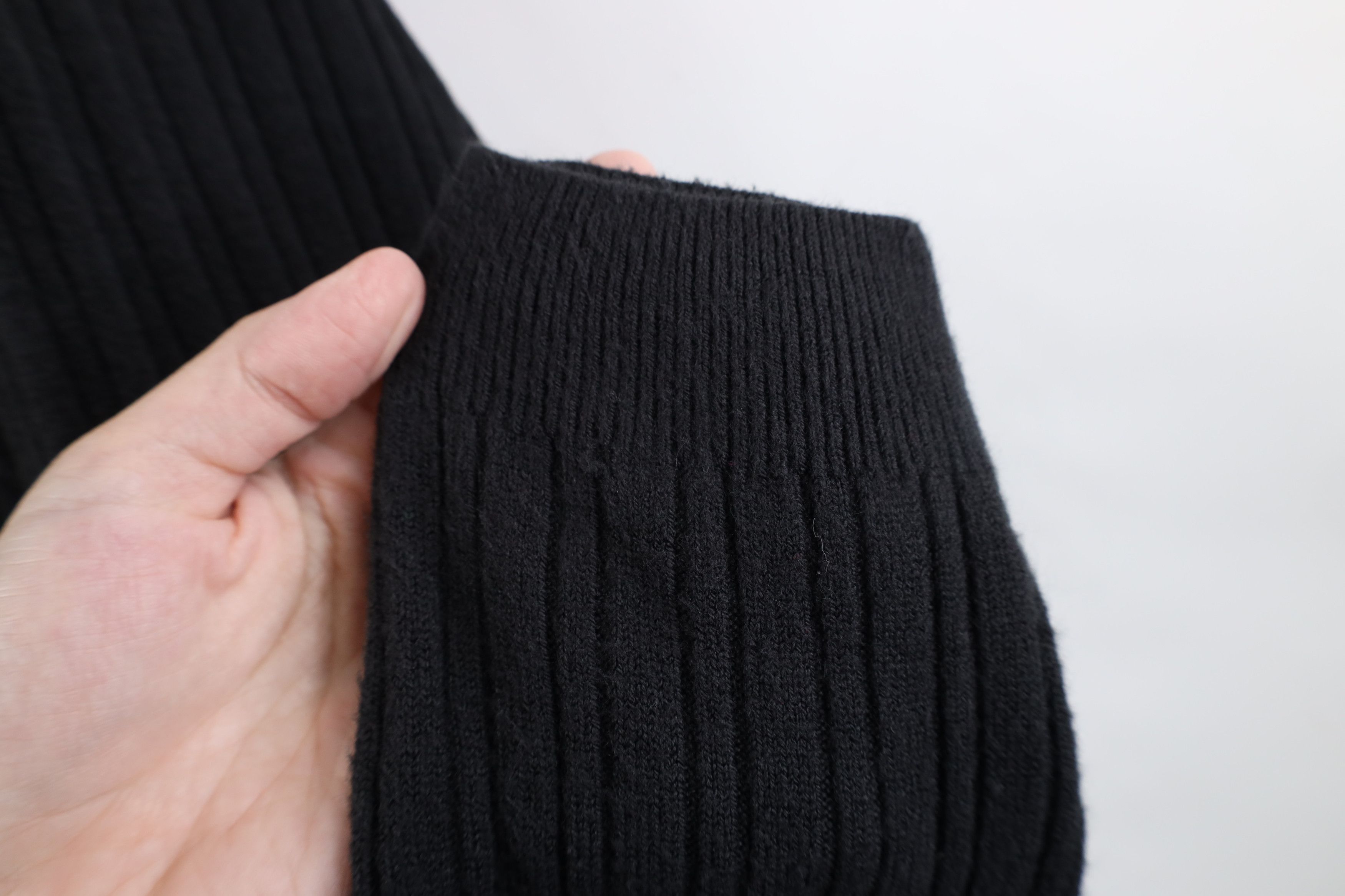 Vintage Vintage 90s Streetwear Soft Cable Knit Collared Sweater Size US L / EU 52-54 / 3 - 6 Thumbnail