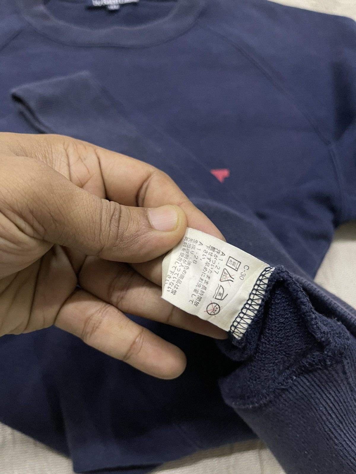 Polo Ralph Lauren 90s POLO SPORT WORKWEAR WING BY RALPH LAUREN CREWNECK FADED Size US S / EU 44-46 / 1 - 8 Thumbnail