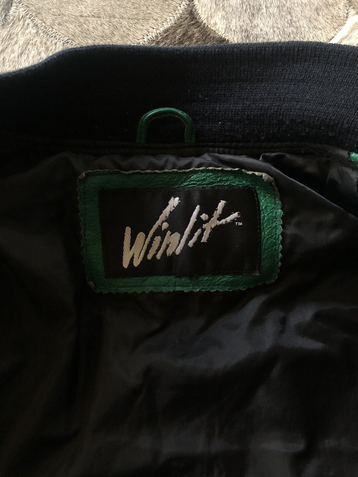 Genuine Leather × Vintage CRAZY 🔥🔥Vintage 1980s Winlit Genuine leather jacket Size US M / EU 48-50 / 2 - 8 Thumbnail