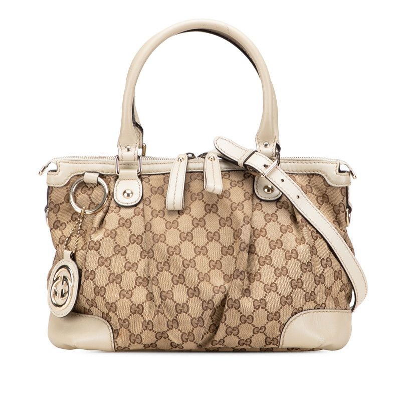 Gucci Gucci Gucci Sukey GG Canvas 2way bag Canvas Shoulder Bag 247902 Size ONE SIZE - 1 Thumbnail
