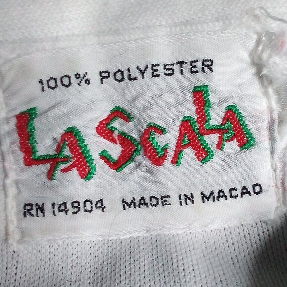 Other Vintage La Scala Polyester Disco Shirt White Size L / US 10 / IT 46 - 3 Thumbnail
