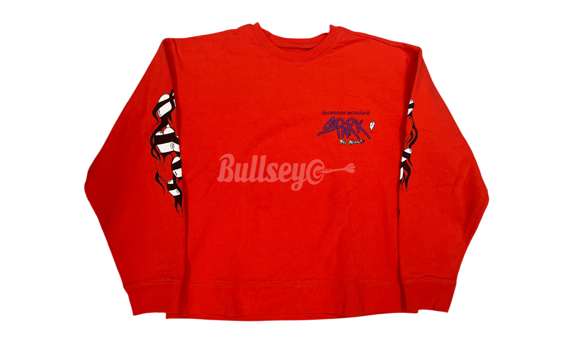 Chrome Hearts Matty Boy Sadistic Red Crewneck Size ONE SIZE - 1 Thumbnail