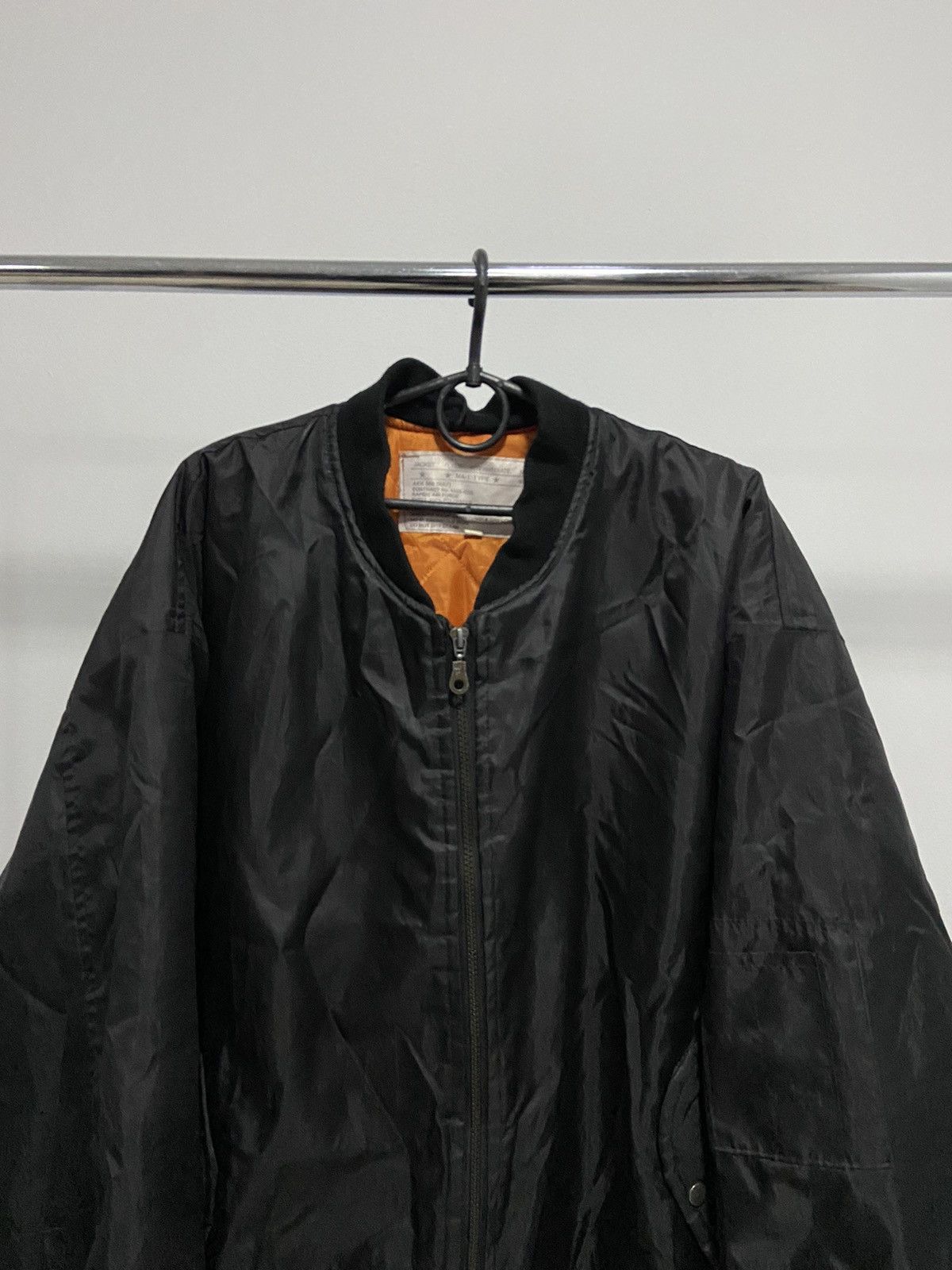 Bomber Flyers jacket ma 1 type vintage zip