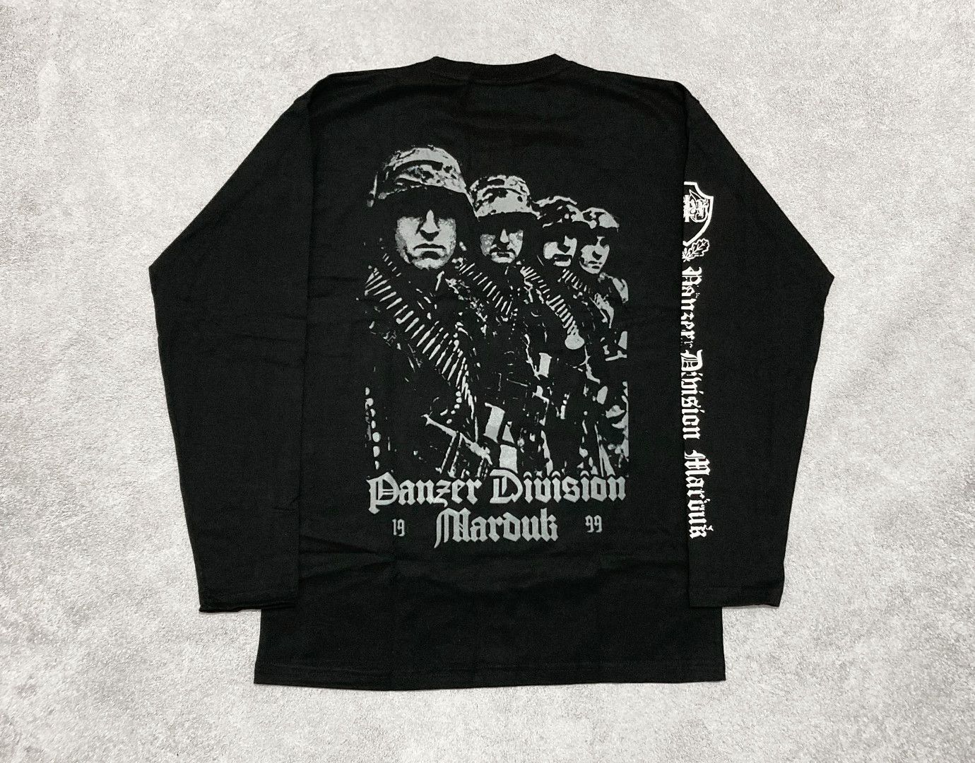 Band Tees Long Sleeve Marduk - Panzer Division Marduk - black metal Size US L / EU 52-54 / 3 - 5 Thumbnail