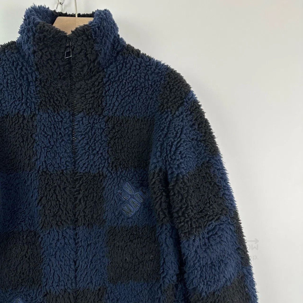 Louis Vuitton LV x Nigo Checkered Fleece Jacket XS. Size US XS / EU 42 / 0 - 3 Thumbnail