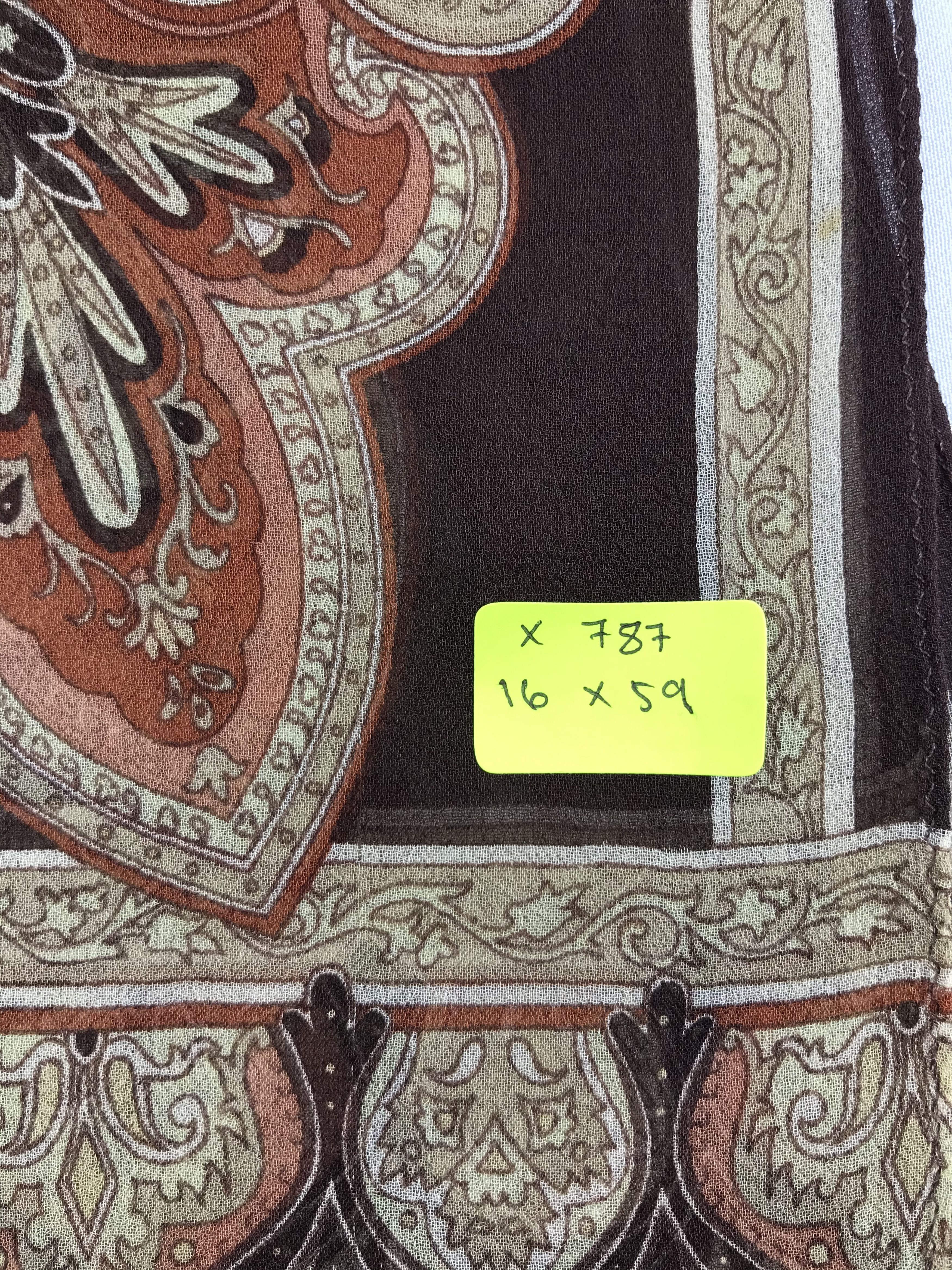 Vintage Vintage Silk Scarf Size ONE SIZE - 5 Thumbnail