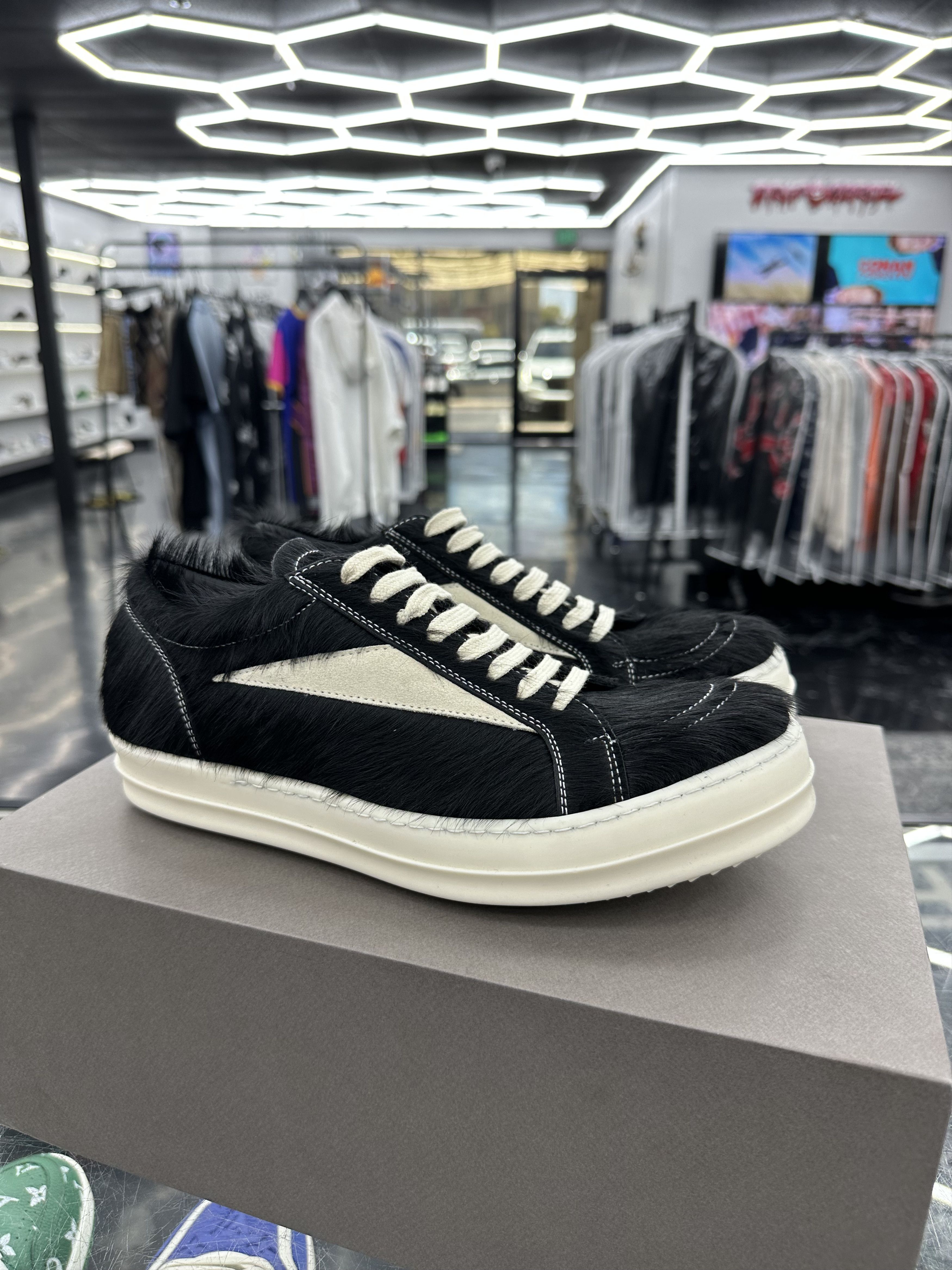 rick owens vintage sneaks 44 中古 29cm Rick Owens DRKSHDW リックオウエンス ダークシャドウ