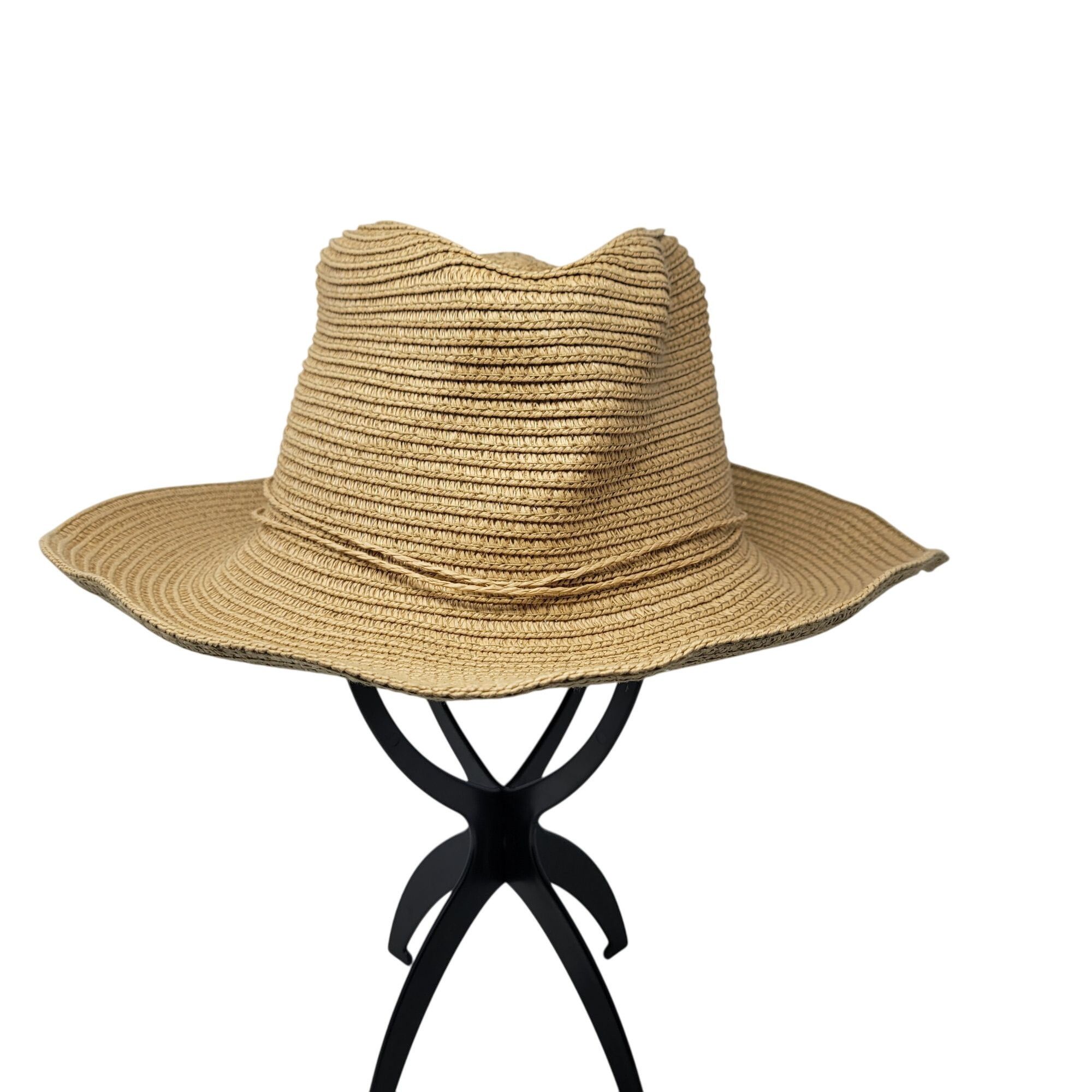 Other Anthropologies Wide-Brimmed Natural Straw Coastal Cowgirl Su Size ONE SIZE - 7 Thumbnail