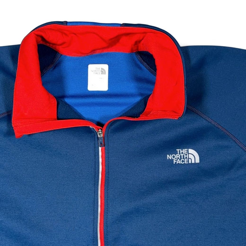 The North Face The North Face Sweater Mens XL Blue Flashdry Pullover Colorblock Zip 1/4 Size US XL / EU 56 / 4 - 2 Thumbnail