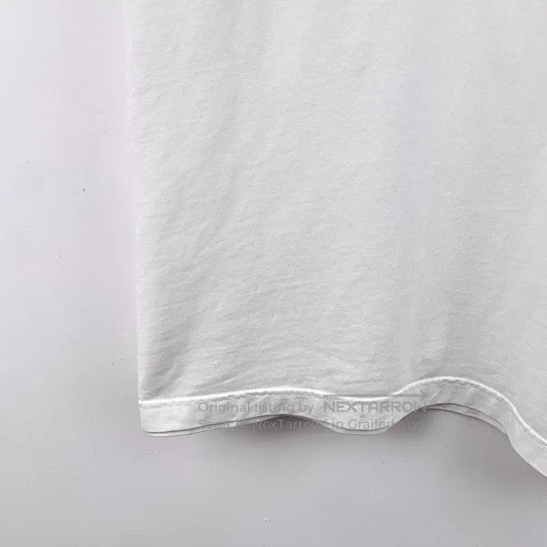 Balenciaga Balenciaga White letter heart print cotton crew neck short Size US XXS / EU 40 - 5 Thumbnail