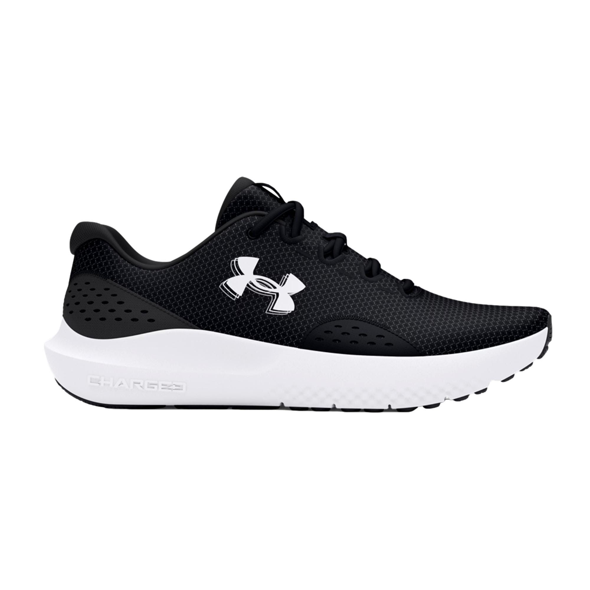 Under Armour Charged Surge 4 D Black / Grey 3028571-001 Size US 6.5 / IT 36.5 - 1 Thumbnail