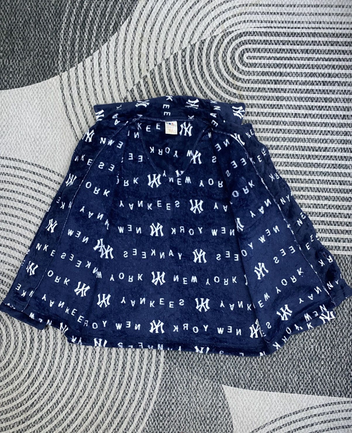 New York Yankees Vintage New York Yankees Genuine Sleepwear Pajama Top Size L / US 10 / IT 46 - 5 Thumbnail