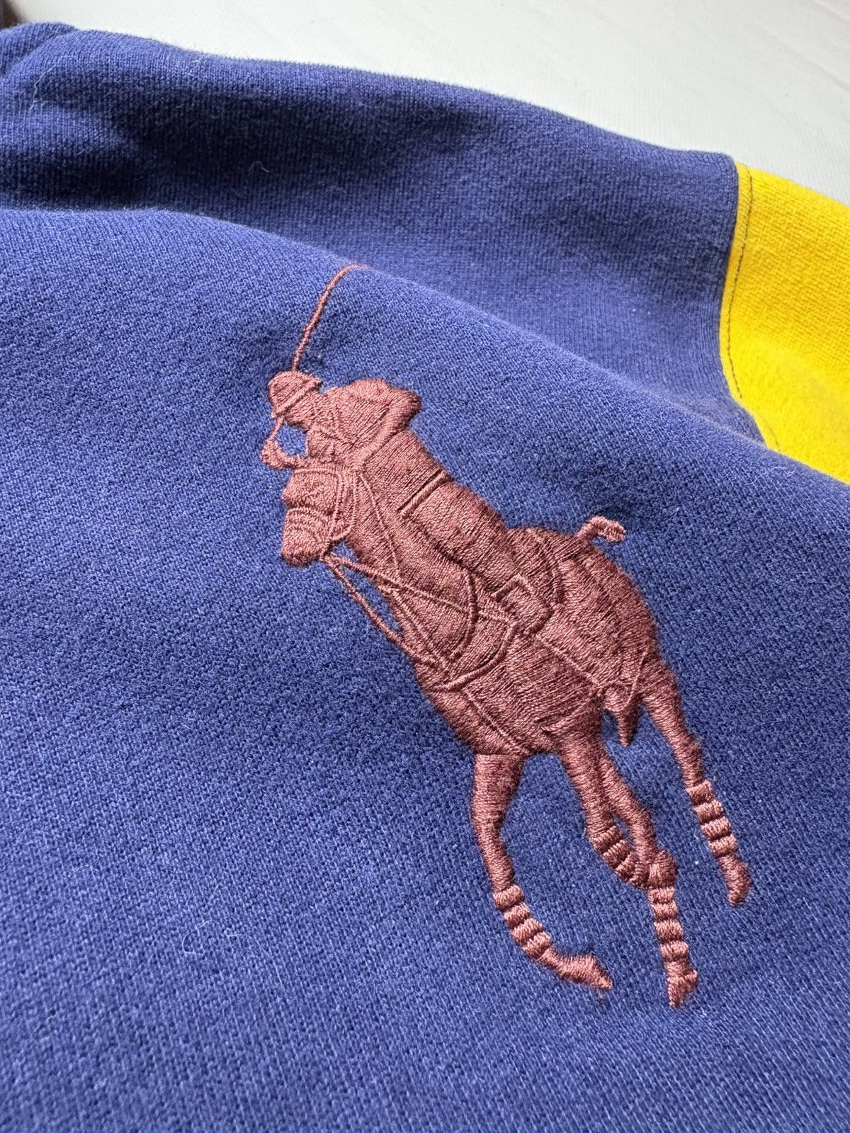 Polo Ralph Lauren Polo Ralph Lauren Vintage Hoodie Number #3 Size US XL / EU 56 / 4 - 2 Thumbnail
