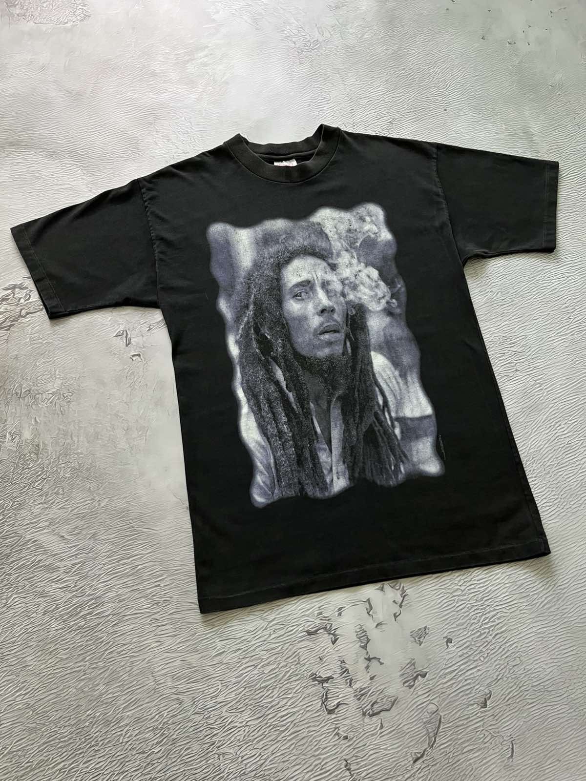 Bob Marley Bob Marley 1994 Vintage Merch Rap Tee Size US L / EU 52-54 / 3 - 1 Thumbnail