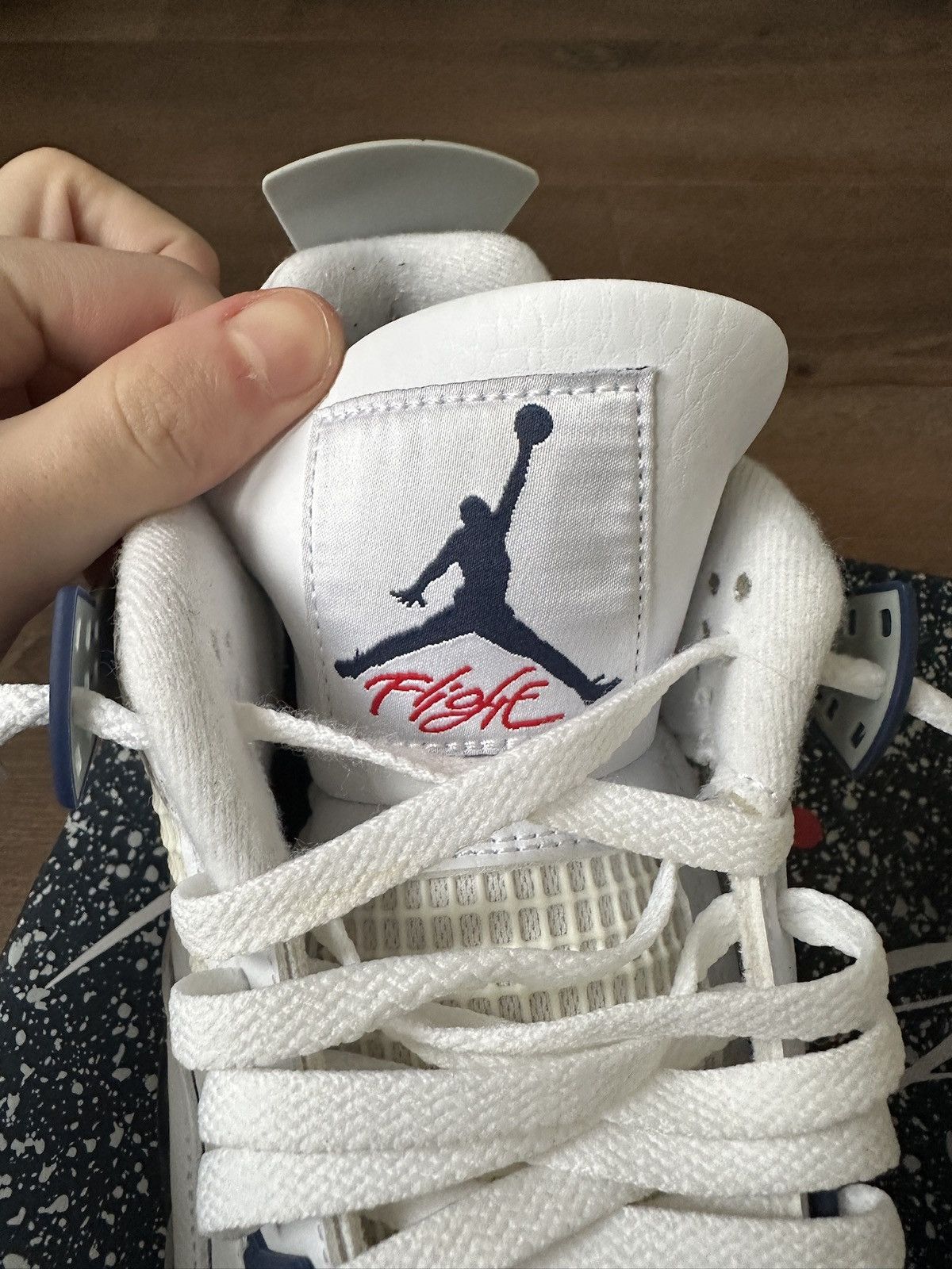 Jordan Brand Jordan 4 Midnight Navy Size US 9.5 / EU 42-43 - 9 Thumbnail