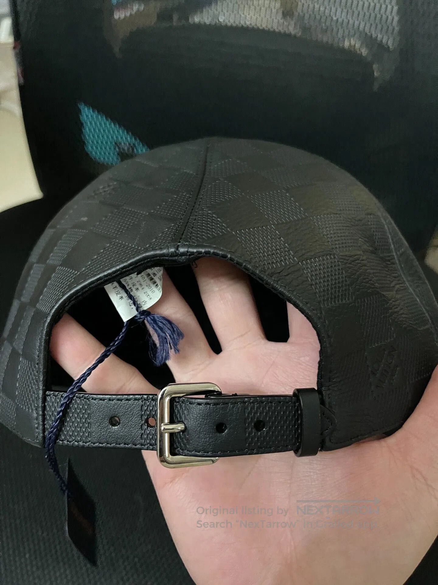 Louis Vuitton lv checkerboard pattern cap. Size ONE SIZE - 4 Thumbnail