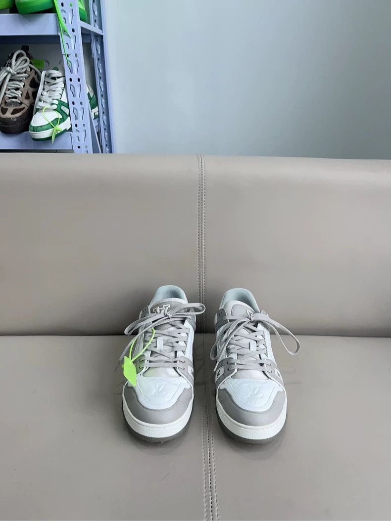 Louis Vuitton Louis Vuitton LV Trainer Sneakers - dmc Size US 10.5 / EU 43-44 - 1 Thumbnail