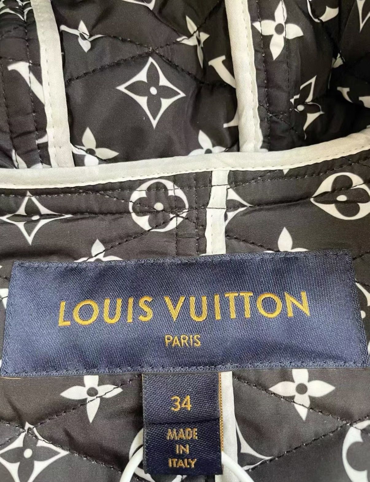 Louis Vuitton Louis Vuitton Classic Quilted Hooded Cotton Jacket J33 Size XXS / US 00 / IT 34 - 6 Thumbnail