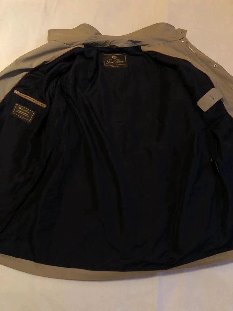 Loro Piana LORO PIANA size3XL Silk raincoat Size US XXL / EU 58 / 5 - 4 Thumbnail