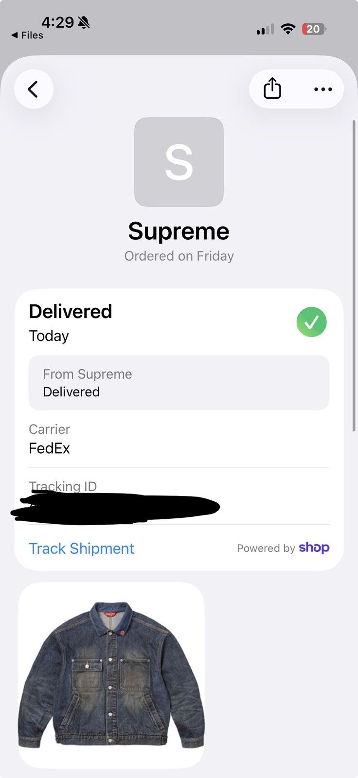 Supreme Distressed Selvedge Trucker Jacket Size US L / EU 52-54 / 3 - 3 Thumbnail