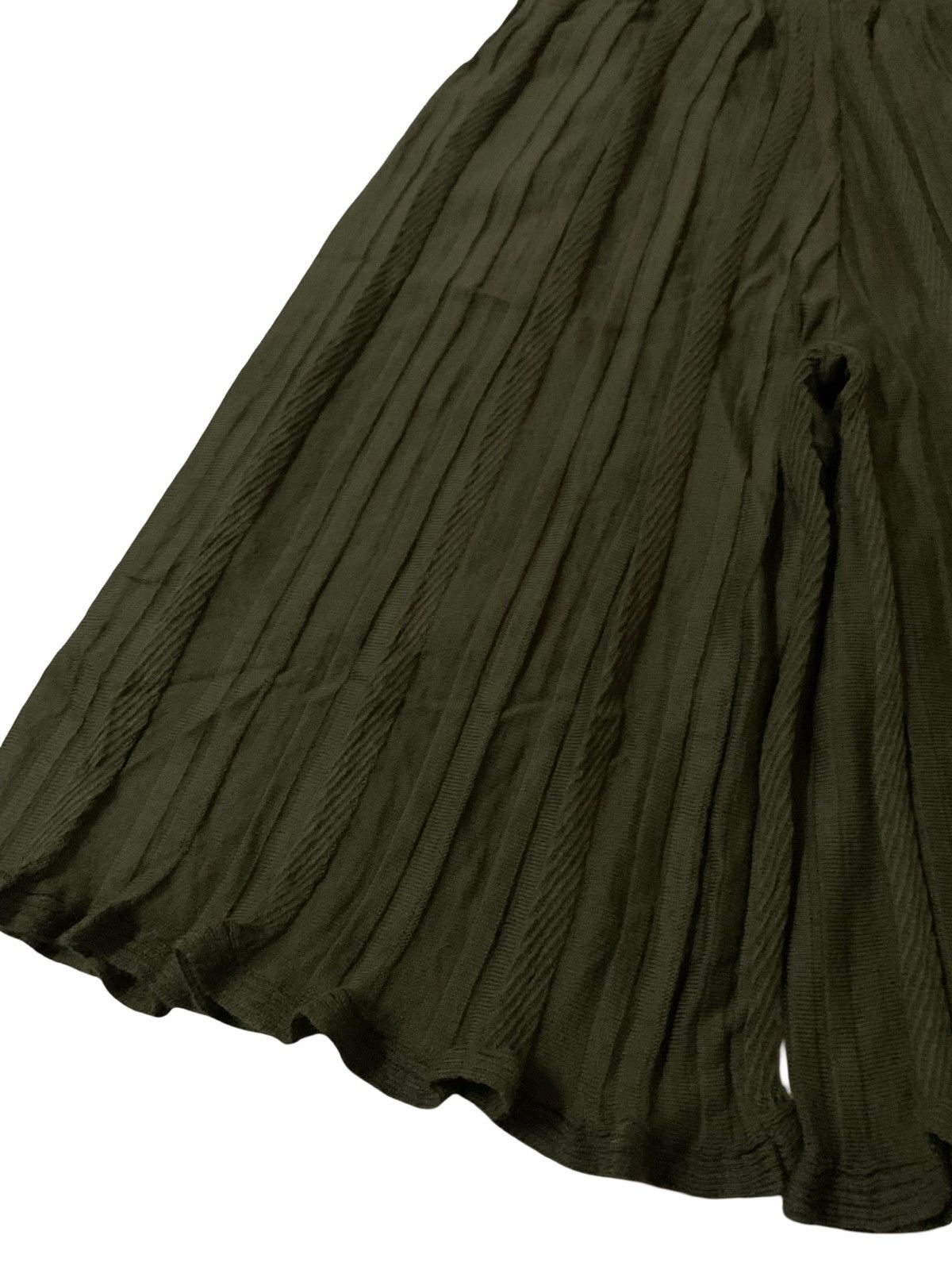 Issey Miyake 💥Issey Miyake Ne-Net Crinkled Plissé Palazzo Wide-Leg Size 32" / US 10 / IT 46 - 5 Thumbnail
