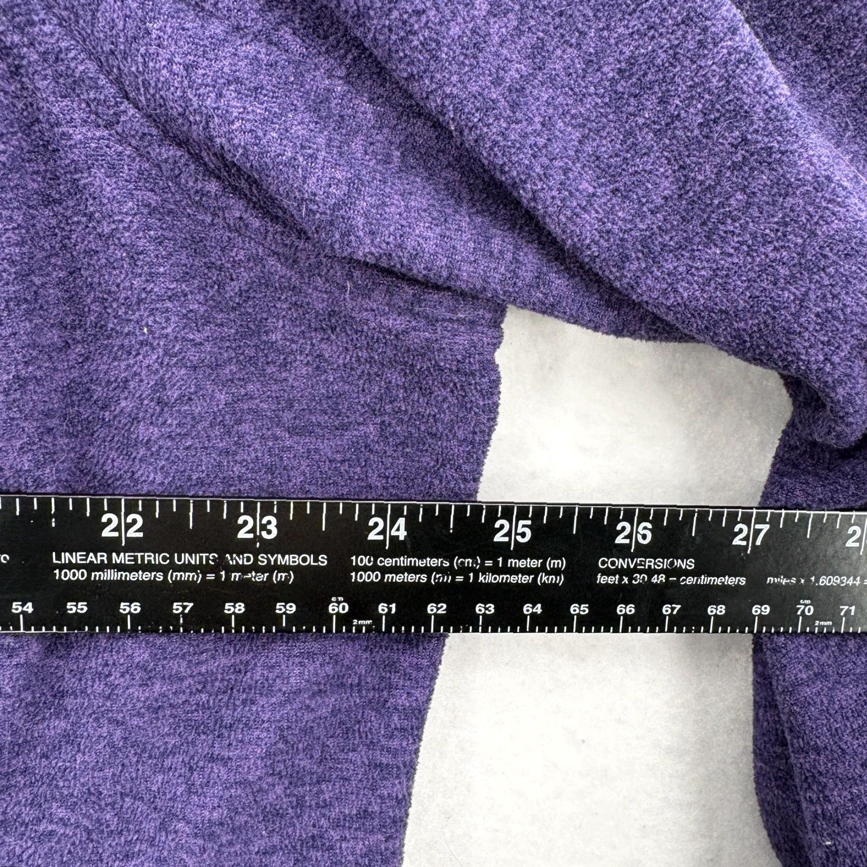 Duluth Trading Company Duluth Frost Lake Fleece Full Zip Jacket Womens 1X Purple Casual Layer Outdoors Size XL / US 12-14 / IT 48-50 - 7 Thumbnail