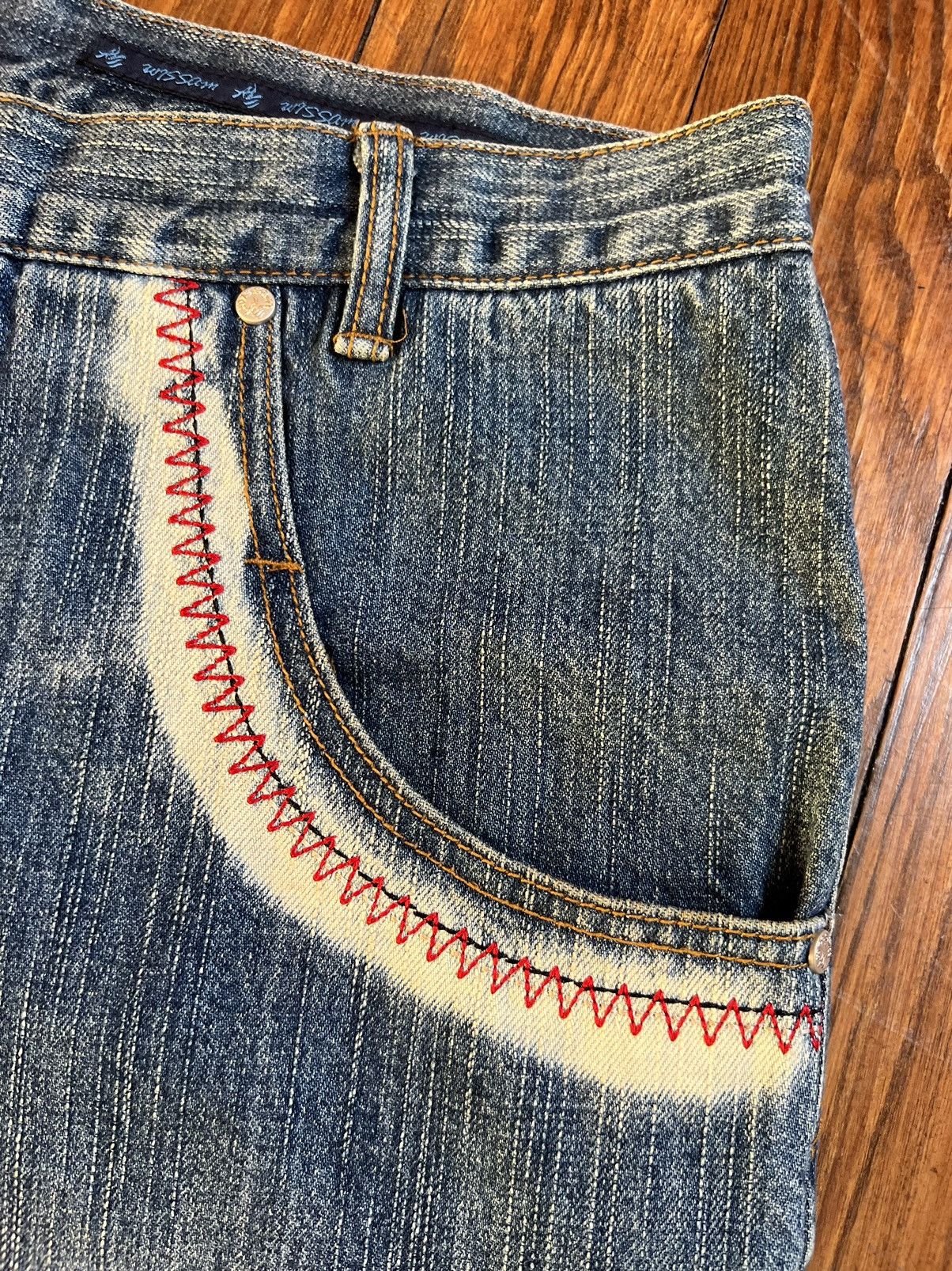 Al Wissam × Vintage AL WISSAM DENIM JEANS DEADSTOCK! Size US 38 / EU 54 - 5 Thumbnail