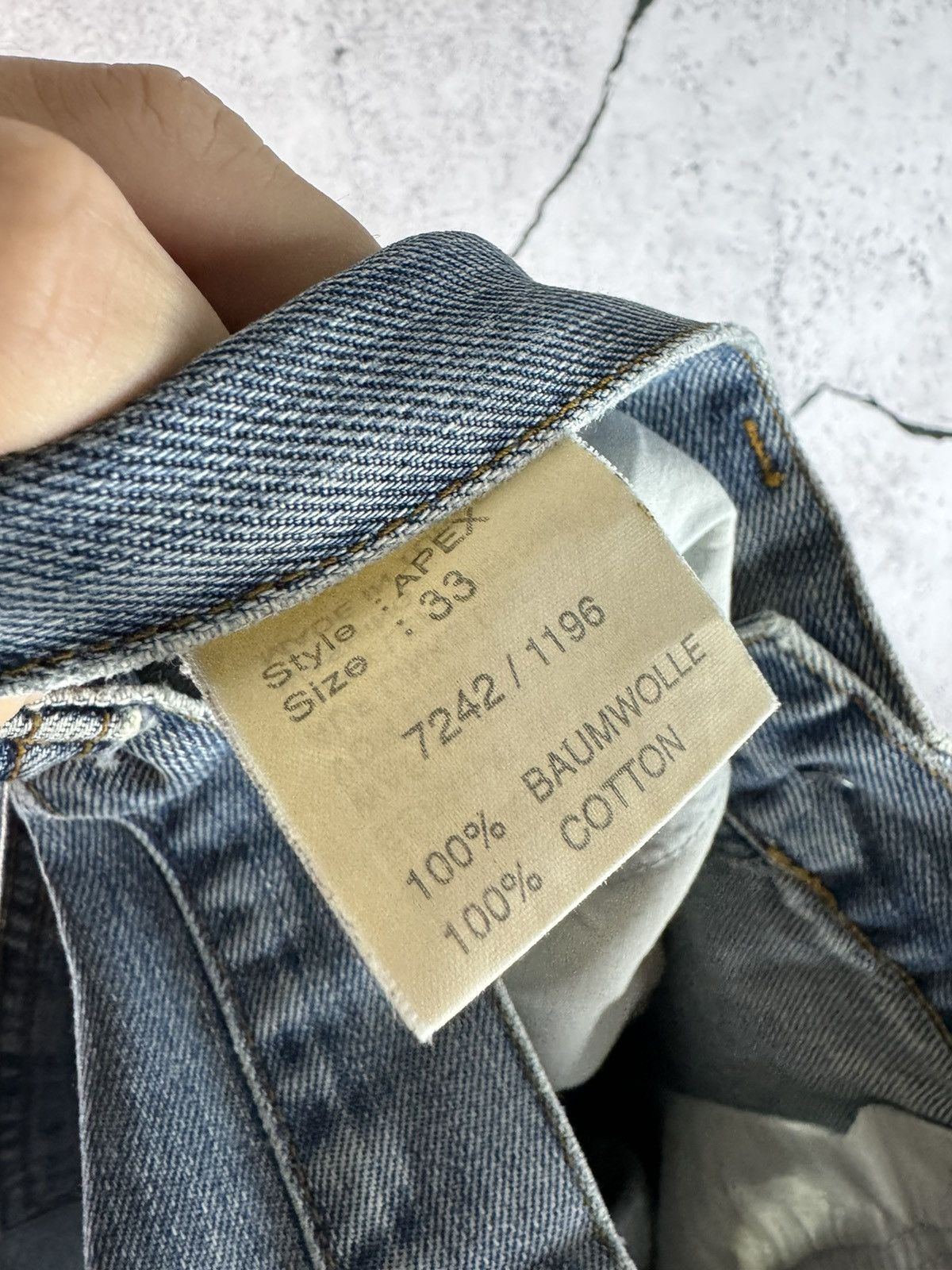 Freeman T. Porter Vintage Freeman Porter Japanese Velvet/Denim Pants Size US 33 - 7 Thumbnail