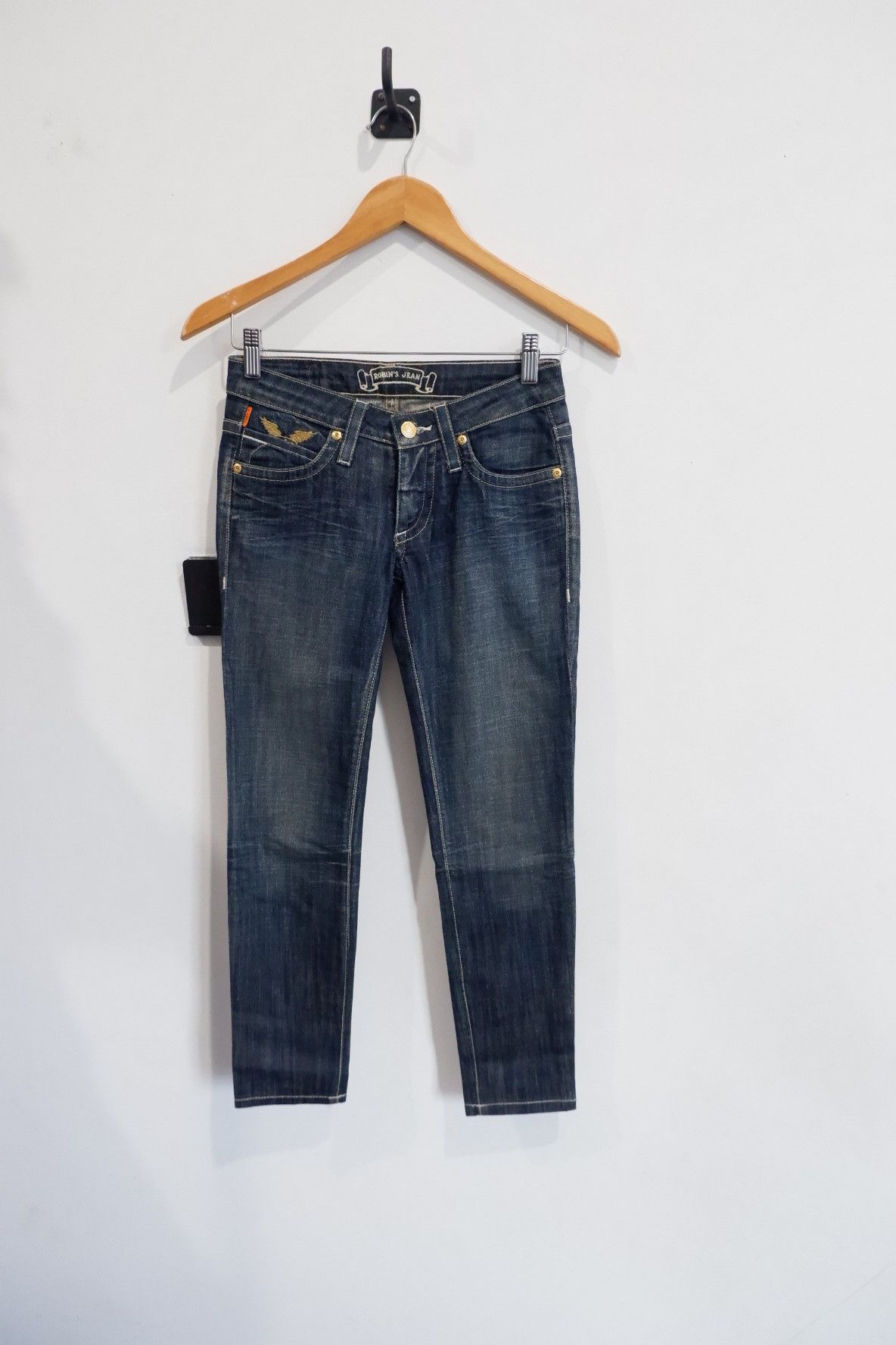 Robins Jeans Vintage Y2K Robins Jeans Cropped Jeans Size 26" / US 2 / IT 38 - 2 Thumbnail