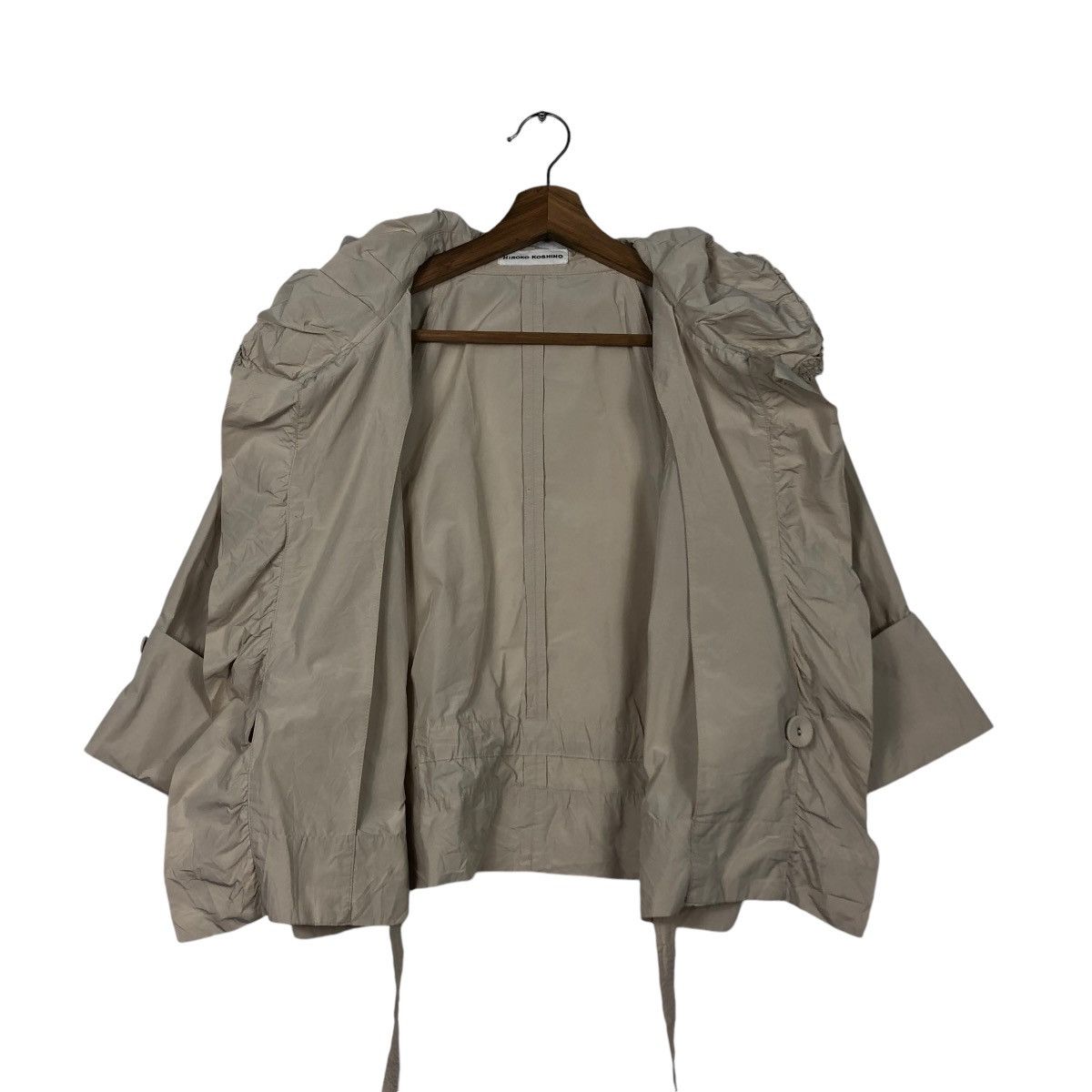 Hiroko Koshino Homme × Japanese Brand 🔥VINTAGE CROPPED BONDAGE PARACHUTE ASTRO JACKET HIROKO Size M / US 6-8 / IT 42-44 - 15 Thumbnail