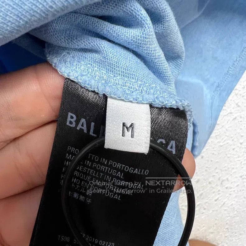 Balenciaga Balenciaga Cola waves smog blue short sleeves Size US M / EU 48-50 / 2 - 5 Thumbnail