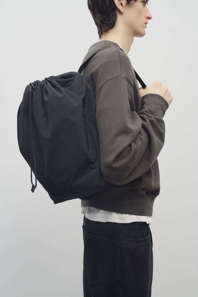 The Row 🔥 The Row Dima Drawstring Backpack in Nylon Size ONE SIZE - 4 Thumbnail