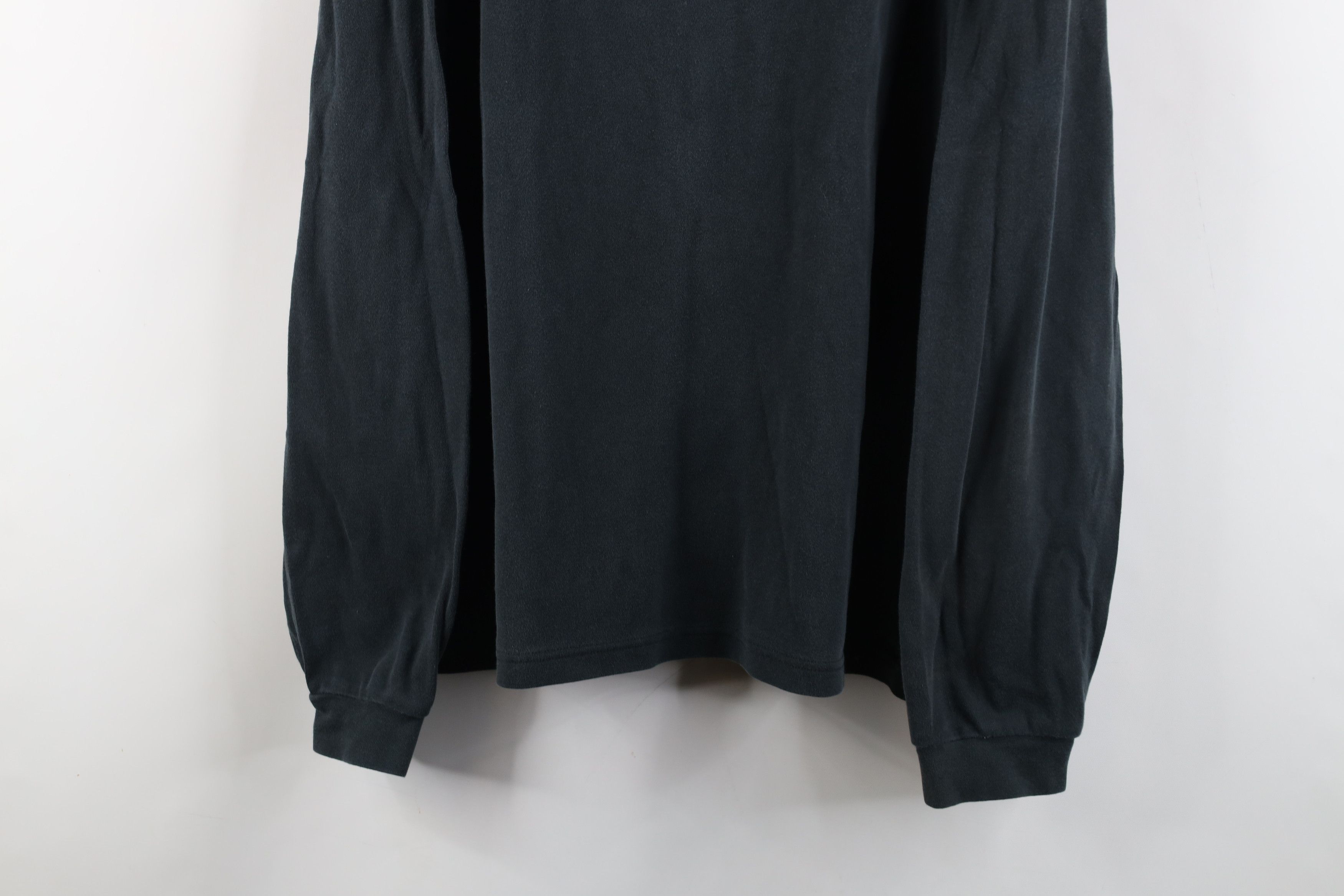 Vintage Vintage 90s Cat Caterpillar Mock Neck Long Sleeve T-Shirt Size US XL / EU 56 / 4 - 3 Thumbnail