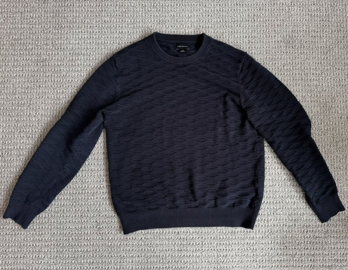 Club Monaco Plaited grid crew neck sweater Size US M / EU 48-50 / 2 - 1 Preview