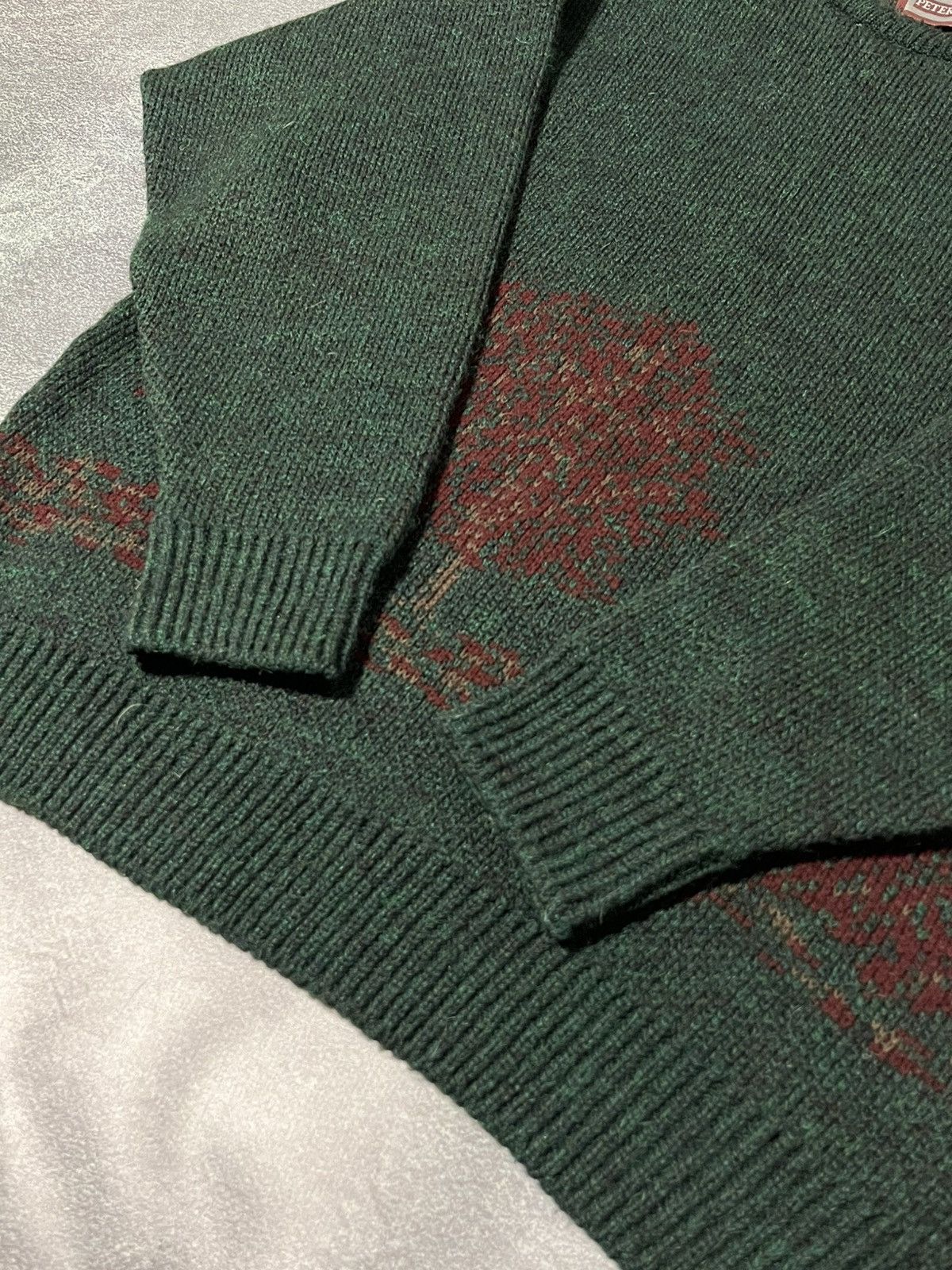 Vintage Vintage 90s Peter Gribby Knitted Wool Sweater Size US L / EU 52-54 / 3 - 3 Thumbnail