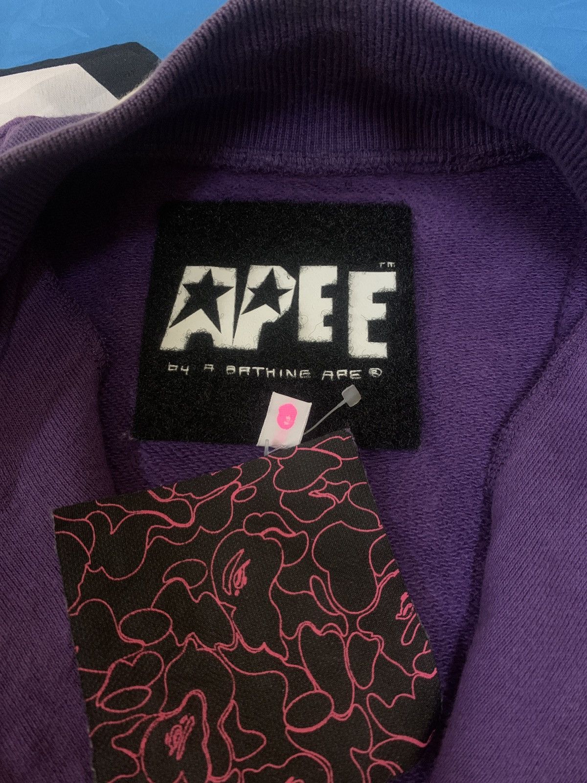 Bape Apee Sweat Varsity Jacket Size XS / US 0-2 / IT 36-38 - 14 Thumbnail