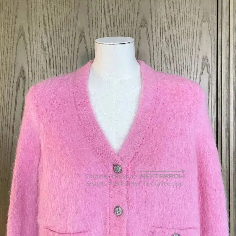 Chanel Chanel Pink Wool Blend Cardigan for Women . Size S / US 4 / IT 40 - 2 Thumbnail