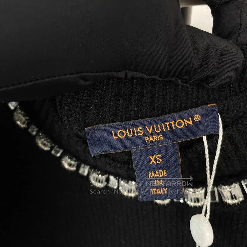Louis Vuitton Louis Vuitton Black nail bead short sleeve Size XS / US 0-2 / IT 36-38 - 6 Thumbnail