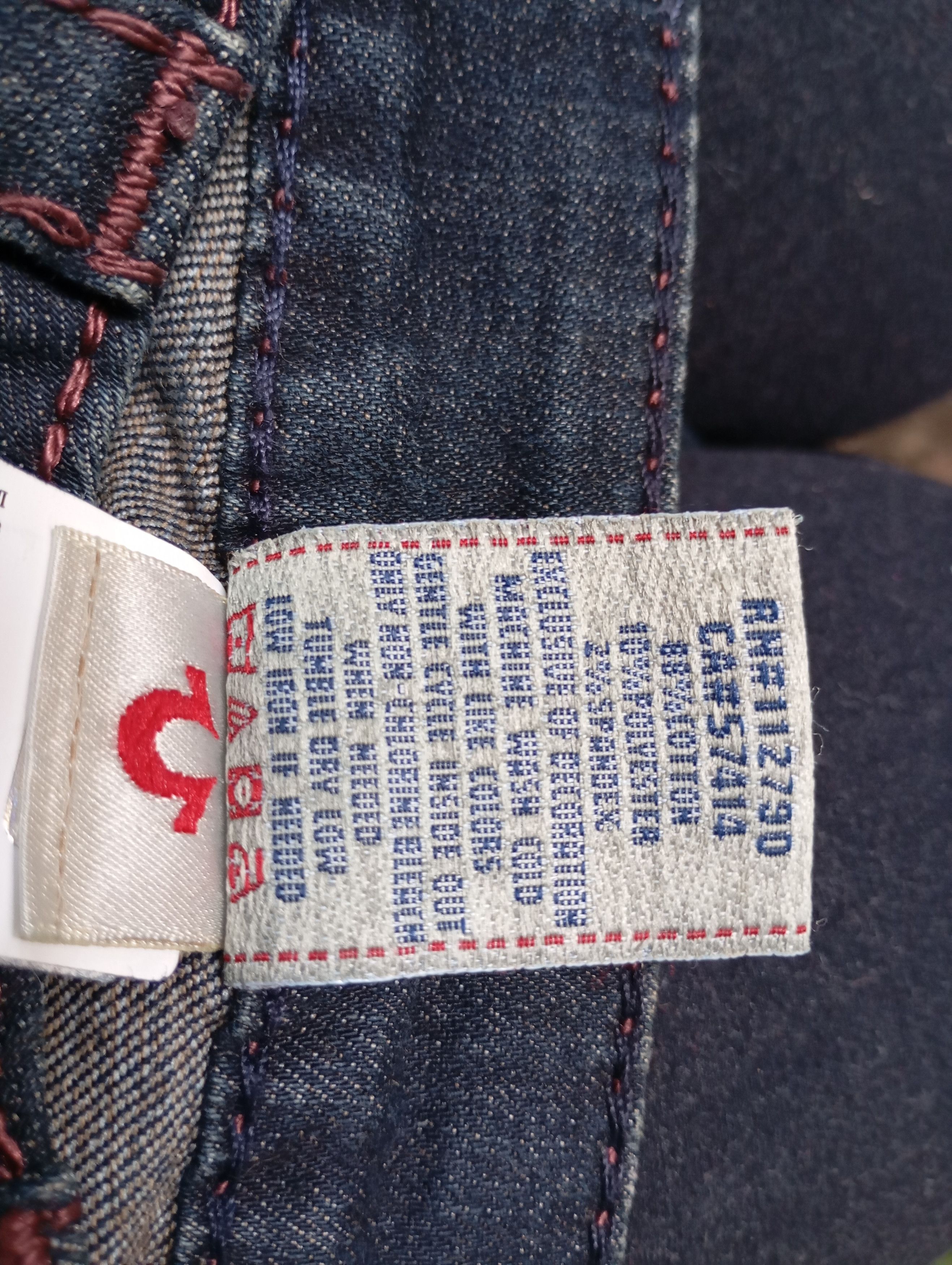 True Religion True Religion denim Pant Made in USA Size 23" - 2 Thumbnail