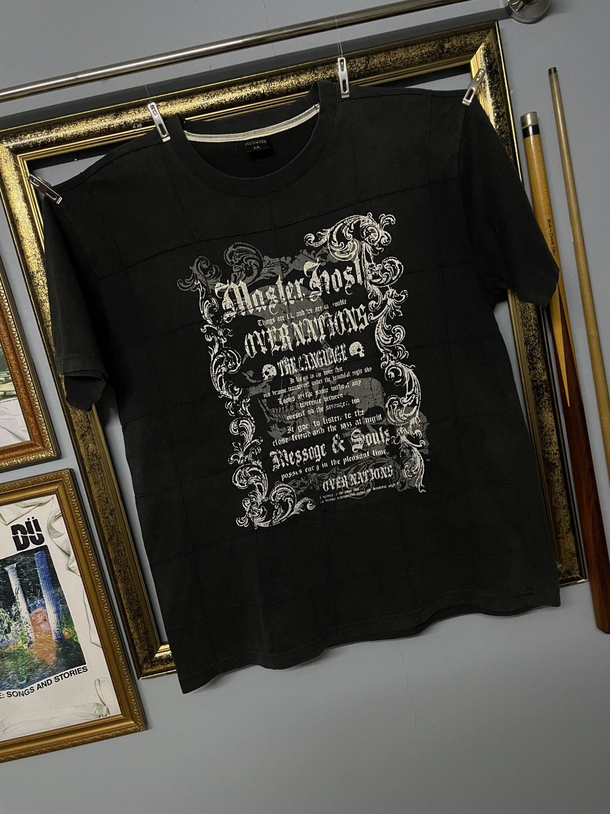 Japanese Brand Vintage JPN Designer Element Master Host Skunn Sunfaded Tee Size US L / EU 52-54 / 3 - 2 Thumbnail