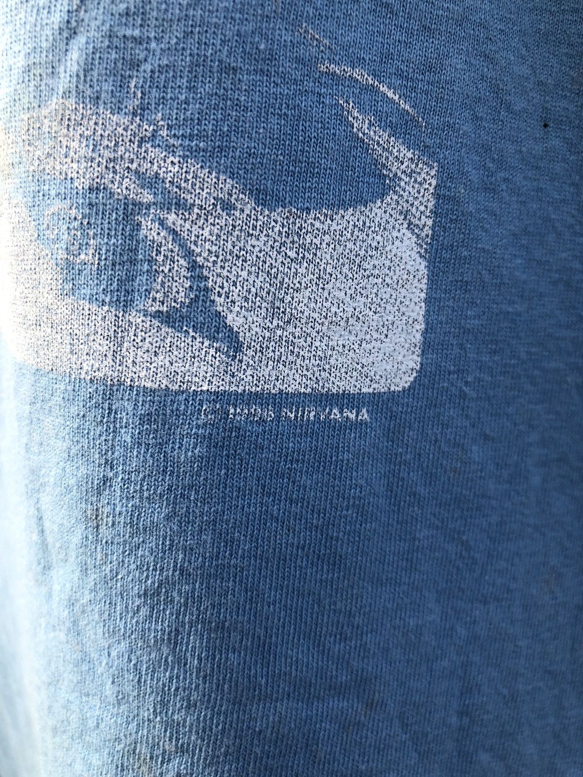 Band Tees × Nirvana × Vintage Vintage Nirvana Tshirt Size US S / EU 44-46 / 1 - 3 Thumbnail