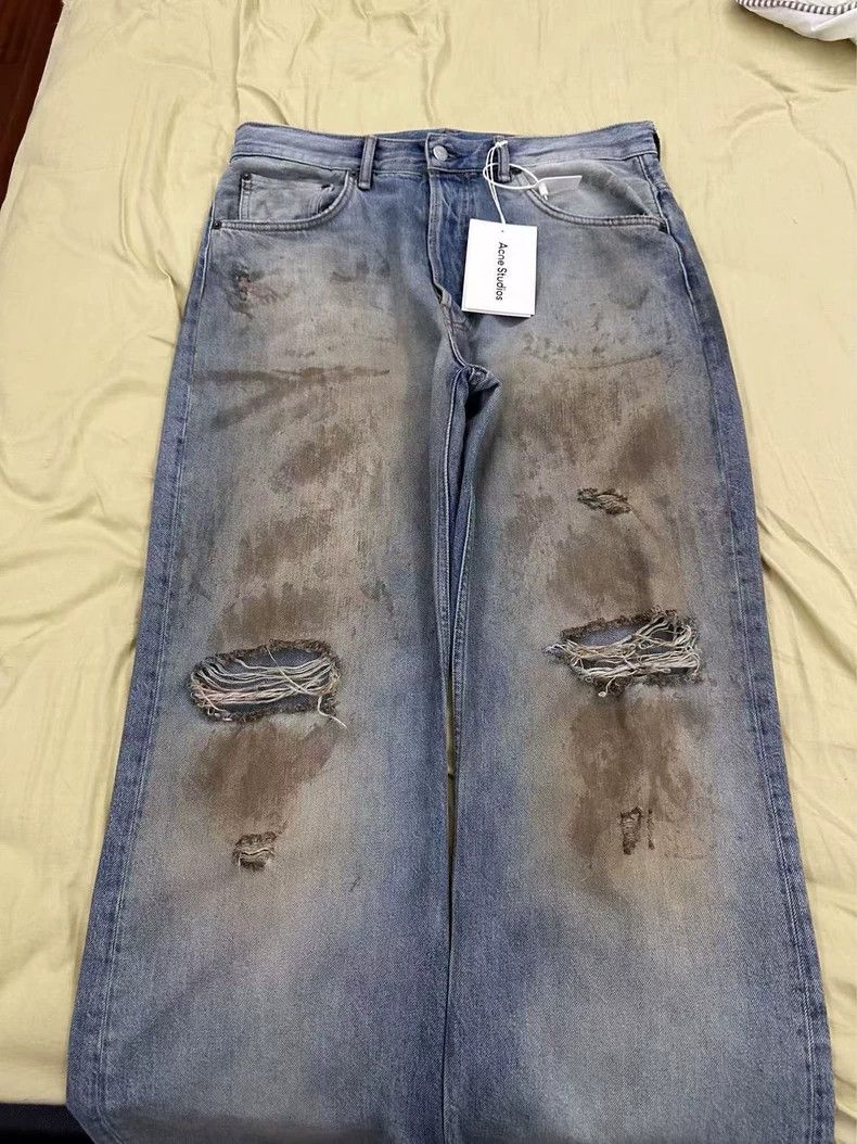 Acne Studios acne studios Mud dyed jeans 2502-Nextarrow Size US 33 - 1 Thumbnail
